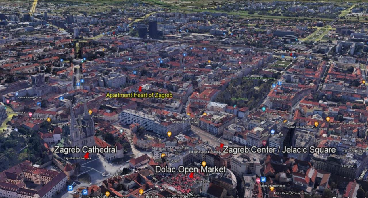Apartment Heart Of Zagreb Buitenkant foto