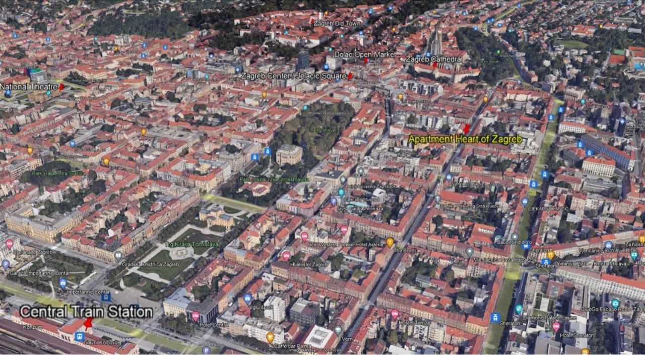 Apartment Heart Of Zagreb Buitenkant foto