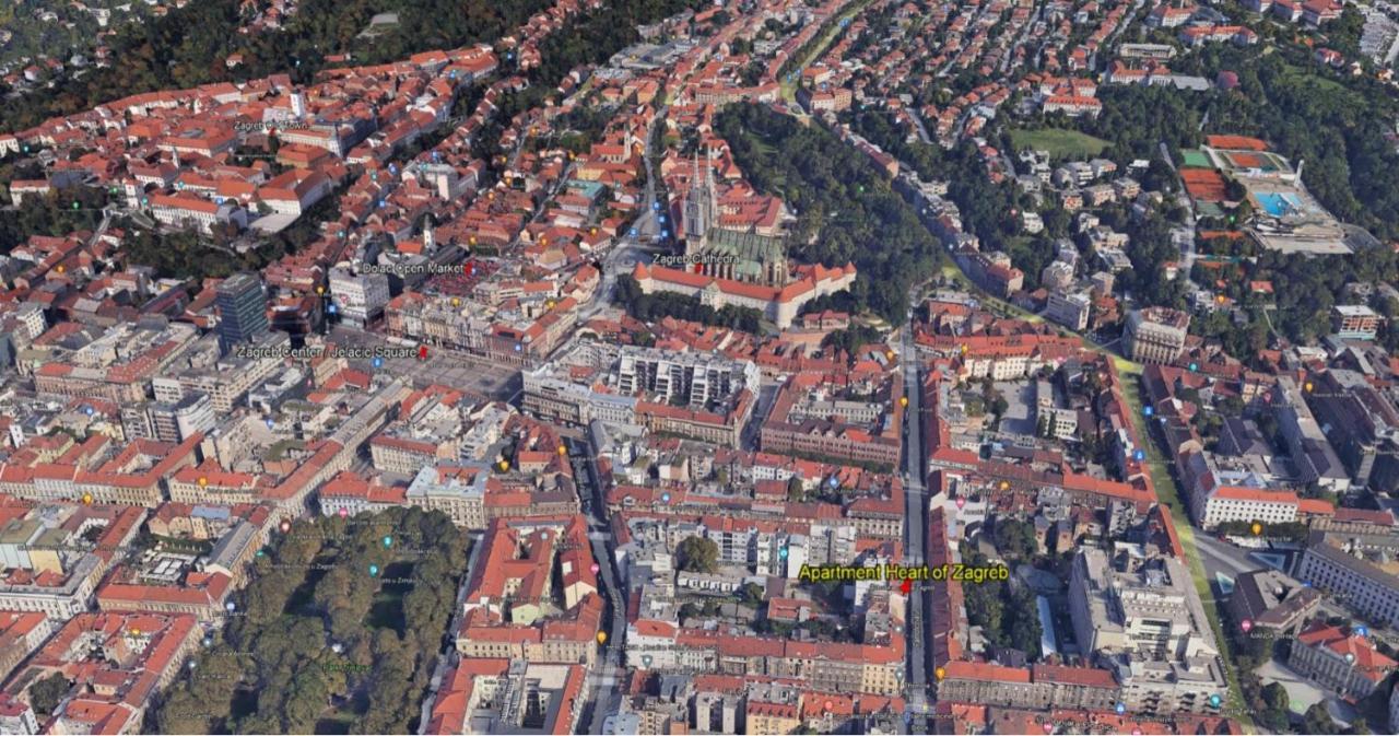 Apartment Heart Of Zagreb Buitenkant foto